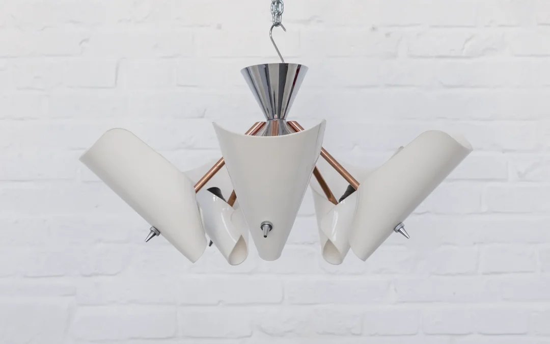 mid-century avant-garde ceiling lamp-1960s