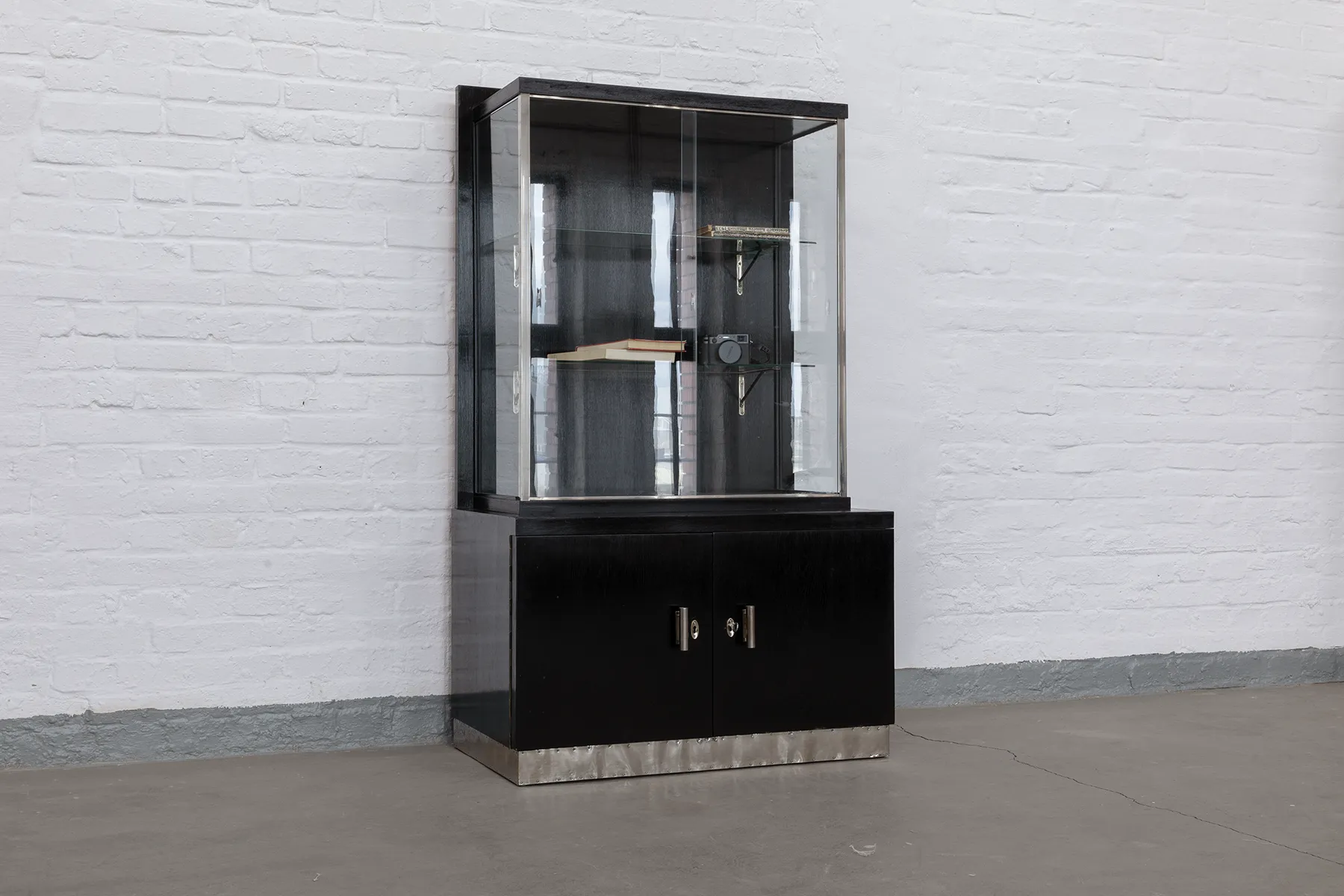 A Rare Bauhaus Masterpiece 1930s Showcase Cabinet