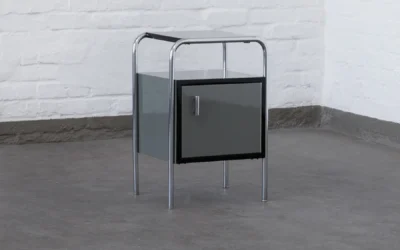 Original 1930s Bauhaus night stand