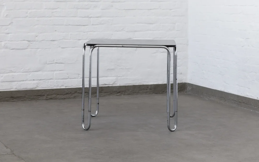 Marcel Breuer Bauhaus Tisch B 10 von Thonet original Produktion aus den dreißiger Jahren