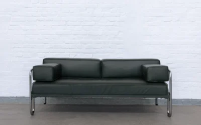 Original 1930th Bauhaus tubular steel sofa